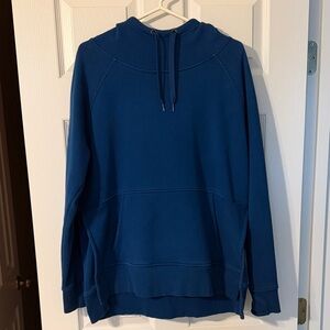 Athleta Blue Hoodie Sweatshirt